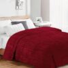 Κουβέρτα Coral Fleece Jacquard Brick 04 220×240 Μπορντό Κουβέρτα Coral Fleece Jacquard Brick 04 220×240 Μπορντό