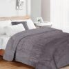 Κουβέρτα Coral Fleece Jacquard Brick 06 220×240 Γκρι Κουβέρτα Coral Fleece Jacquard Brick 06 220×240 Γκρι