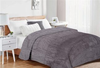 Κουβέρτα Coral Fleece Jacquard Brick 06 220×240 Γκρι Κουβέρτα Coral Fleece Jacquard Brick 06 220×240 Γκρι