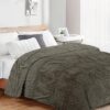 Κουβέρτα Coral Fleece Jacquard Brick 07 220×240 Λαδί Κουβέρτα Coral Fleece Jacquard Brick 07 220×240 Λαδί