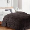 Κουβέρτα Coral Fleece Jacquard Brick 08 160×220 Γκρι / Μαύρο Κουβέρτα Coral Fleece Jacquard Brick 08 160×220 Γκρι / Μαύρο