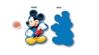 Mini Μαξιλάρι 3D Disney Home Mickey 440 15 εκ. Μπλε Mini Μαξιλάρι 3D Disney Home Mickey 440 15 εκ. Μπλε