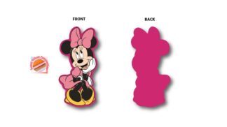 Mini Μαξιλάρι 3D Disney Home Minnie 454 15 εκ. Φούξια Mini Μαξιλάρι 3D Disney Home Minnie 454 15 εκ. Φούξια