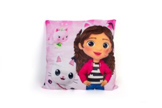 Βελούδινο Μαξιλάρι Dreamworks Gabby's Dollhouse 03 38×38 Ροζ Βελούδινο Μαξιλάρι Dreamworks Gabby's Dollhouse 03 38×38 Ροζ
