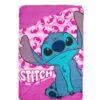 Κουβέρτα Fleece Disney Home Stitch 28 100×140 Ροζ