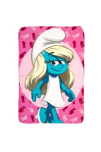 Κουβέρτα Fleece Peyo Smurfs 12 100×140 Ροζ Κουβέρτα Fleece Peyo Smurfs 12 100×140 Ροζ