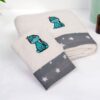 Πετσέτα Με Κέντημα Σετ 2 τεμ Bebe Dinosaur 181 30×50,70×140 Εκρού / Γκρι Πετσέτα Με Κέντημα Σετ 2 τεμ Bebe Dinosaur 181 30×50,70×140 Εκρού / Γκρι
