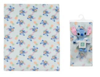Λούτρινο Disney Home Σετ 2 τεμ. Bebe Stitch 27 Ύψος 25 εκ. & Κουβέρτα Coral Fleece 75×100 Ανοιχτό Πράσινο Λούτρινο Disney Home Σετ 2 τεμ. Bebe Stitch 27 Ύψος 25 εκ. & Κουβέρτα Coral Fleece 75×100 Ανοιχτό Πράσινο