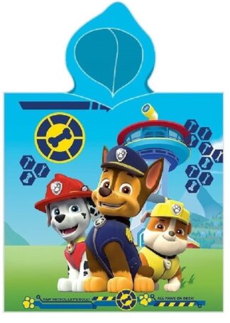 Πόντσο Θαλάσσης Quick Dry Nickelodeon Paw Patrol 203 50×100 Σιέλ Πόντσο Θαλάσσης Quick Dry Nickelodeon Paw Patrol 203 50×100 Σιέλ