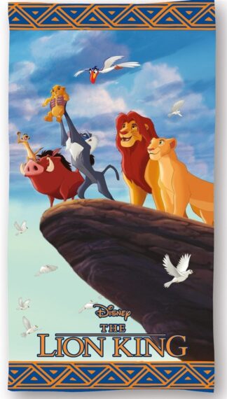 Πετσέτα Θαλάσσης Quick Dry Disney Home Lion King 101 70×140 Σιέλ