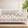 Κατωσέντονο Με Λάστιχο Bebe Dinosaur 520 70×140+15 Λευκό / Πορτοκαλί Κατωσέντονο Με Λάστιχο Bebe Dinosaur 520 70×140+15 Λευκό / Πορτοκαλί