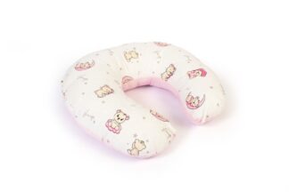 Μαξιλάρι Θηλασμού Bebe Bear's Nest 04 60×50×15 Λευκό / Ροζ Μαξιλάρι Θηλασμού Bebe Bear's Nest 04 60×50×15 Λευκό / Ροζ