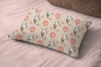 Μαξιλαροθήκη Εμπριμέ Bebe Floating Bunny 714 35×45 Μπεζ / Σομόν Μαξιλαροθήκη Εμπριμέ Bebe Floating Bunny 714 35×45 Μπεζ / Σομόν