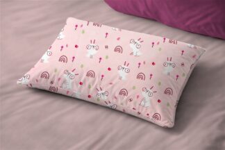 Μαξιλαροθήκη Εμπριμέ Bebe Rabbit Garden 585 35×45 Ροζ Μαξιλαροθήκη Εμπριμέ Bebe Rabbit Garden 585 35×45 Ροζ