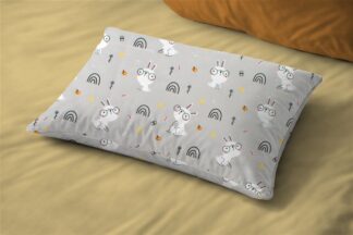 Μαξιλαροθήκη Εμπριμέ Bebe Rabbit Garden 586 35×45 Γκρι Μαξιλαροθήκη Εμπριμέ Bebe Rabbit Garden 586 35×45 Γκρι