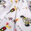 Πάνα Χασέ Bebe Animal Grand Prix 590 80×80 Λευκό / Λαδί Πάνα Χασέ Bebe Animal Grand Prix 590 80×80 Λευκό / Λαδί