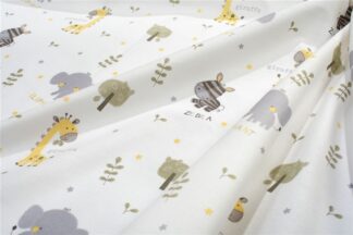 Πάνα Χασέ Bebe Happy Safari 713 80×80 Λευκό / Γκρι Πάνα Χασέ Bebe Happy Safari 713 80×80 Λευκό / Γκρι
