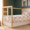 Πάπλωμα Εμπριμέ Kids Dinosaur 520 160×240 Λευκό / Πορτοκαλί