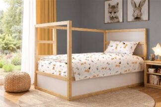 Πάπλωμα Εμπριμέ Kids Giraffe 599 160×240 Λευκό / Πορτοκαλί Πάπλωμα Εμπριμέ Kids Giraffe 599 160×240 Λευκό / Πορτοκαλί