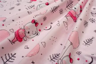Σεντονάκι Λίκνου Bebe Ballerina Bear 598 80×110 Ροζ Σεντονάκι Λίκνου Bebe Ballerina Bear 598 80×110 Ροζ