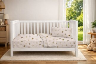 Σεντόνια Εμπριμέ Σετ 3 τεμ Bebe Bear's Playtime 592 120×160 Μπεζ Σεντόνια Εμπριμέ Σετ 3 τεμ Bebe Bear's Playtime 592 120×160 Μπεζ
