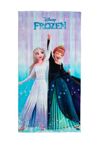 Πετσέτα Θαλάσσης Quick Dry Disney Home Frozen 183 70×140 Λιλά / Μπλε Πάγου