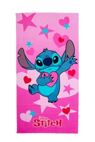 Πετσέτα Θαλάσσης Quick Dry Disney Home Lilo & Stitch 085 70×140 Baby Pink Πετσέτα Θαλάσσης Quick Dry Disney Home Lilo & Stitch 085 70×140 Baby Pink