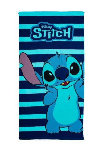 Πετσέτα Θαλάσσης Quick Dry Disney Home Lilo & Stitch 187 70×140 Σκούρο Μπλε