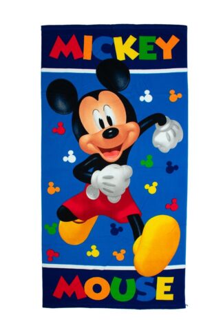 Πετσέτα Θαλάσσης Quick Dry Disney Home Mickey 178 70×140 Σκούρο Μπλε