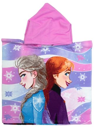 Πόντσο Θαλάσσης Quick Dry Disney Home Frozen 199 50×100 Λιλά