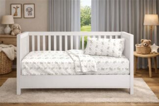 Πάπλωμα Εμπριμέ Bebe Newborn Bear 717 120×160 Λευκό / Γκρι Πάπλωμα Εμπριμέ Bebe Newborn Bear 717 120×160 Λευκό / Γκρι
