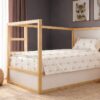Σεντόνια Εμπριμέ Σετ 2 τεμ Kids Newborn Bear 716 160×240 Λευκό / Μπεζ Σεντόνια Εμπριμέ Σετ 2 τεμ Kids Newborn Bear 716 160×240 Λευκό / Μπεζ