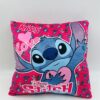 Βελούδινο Μαξιλάρι Disney Home Stitch 610 38×38 Ροζ / Φούξια