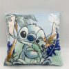 Βελούδινο Μαξιλάρι Disney Home Stitch 612 38×38 Pale Blue