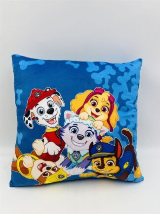 Βελούδινο Μαξιλάρι Nickelodeon Paw Patrol 608 38×38 Μπλε