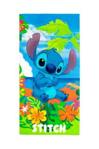 Πετσέτα Θαλάσσης Quick Dry Disney Home Lilo & Stitch 086 70×140 Μπλε / Πράσινο