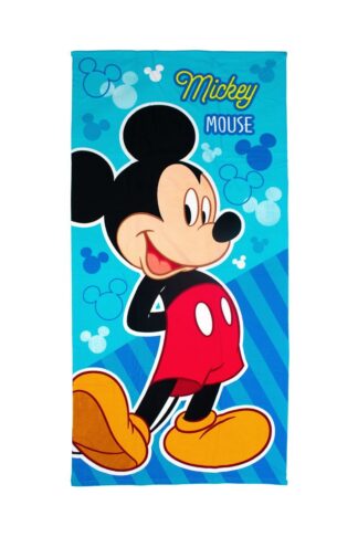 Πετσέτα Θαλάσσης Quick Dry Disney Home Mickey 376 70×140 Σιέλ