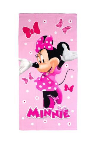 Πετσέτα Θαλάσσης Quick Dry Disney Home Minnie 542 70×140 Baby Pink Πετσέτα Θαλάσσης Quick Dry Disney Home Minnie 542 70×140 Baby Pink