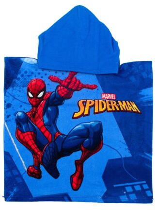 Πόντσο Θαλάσσης Quick Dry Marvel Spider-Man 538 50×100 Σιέλ / Μπλε Πόντσο Θαλάσσης Quick Dry Marvel Spider-Man 538 50×100 Σιέλ / Μπλε