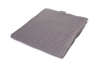 Κουβέρτα Πικέ Bebe Μονόχρωμη 325 gsm 85×110 Γκρι