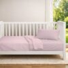 Κουβέρτα Πικέ Bebe Μονόχρωμη 325 gsm 125×150 English Rose