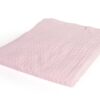 Κουβέρτα Πικέ Bebe Μονόχρωμη 325 gsm 85×110 English Rose