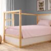 Κουβέρτα Πικέ Μονόχρωμη 325 gsm 165×270 English Rose