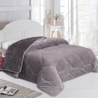 Κουβερτοπάπλωμα Jacquard Waves-Fleece 700 gsm 1960 Γκρι 220×240 Κουβερτοπάπλωμα Jacquard Waves-Fleece 700 gsm 1960 Γκρι 220×240