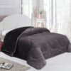 Κουβερτοπάπλωμα Jacquard Waves-Fleece 700 gsm 1960 Γκρι / Μαύρο 220×240 Κουβερτοπάπλωμα Jacquard Waves-Fleece 700 gsm 1960 Γκρι / Μαύρο 220×240