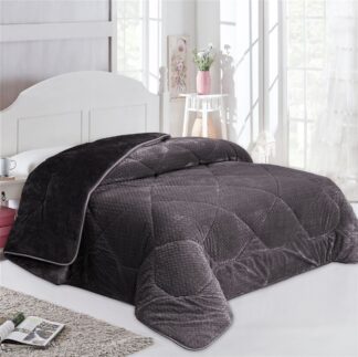Κουβερτοπάπλωμα Jacquard Waves-Fleece 700 gsm 1960 Γκρι / Μαύρο 220×240 Κουβερτοπάπλωμα Jacquard Waves-Fleece 700 gsm 1960 Γκρι / Μαύρο 220×240