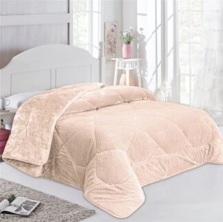 Κουβερτοπάπλωμα Jacquard Waves-Fleece 700 gsm 1960 Μόκα 160×220 Κουβερτοπάπλωμα Jacquard Waves-Fleece 700 gsm 1960 Μόκα 160×220