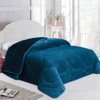 Κουβερτοπάπλωμα Jacquard Waves-Fleece 700 gsm 1960 Πετρόλ 160×220 Κουβερτοπάπλωμα Jacquard Waves-Fleece 700 gsm 1960 Πετρόλ 160×220