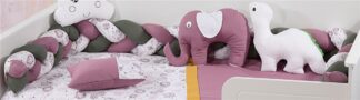 Πάντα Πλεξούδα Bebe Τρίχρωμη 33 Μήκος 220 εκ. Σκούρο Πράσινο / Σκούρο Μωβ Πάντα Πλεξούδα Bebe Τρίχρωμη 33 Μήκος 220 εκ. Σκούρο Πράσινο / Σκούρο Μωβ