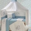 Προίκα Μωρού Με Κέντημα Σετ 9 τεμ Bebe Sweet Dreams 10 Λευκό / Σιέλ Προίκα Μωρού Με Κέντημα Σετ 9 τεμ Bebe Sweet Dreams 10 Λευκό / Σιέλ